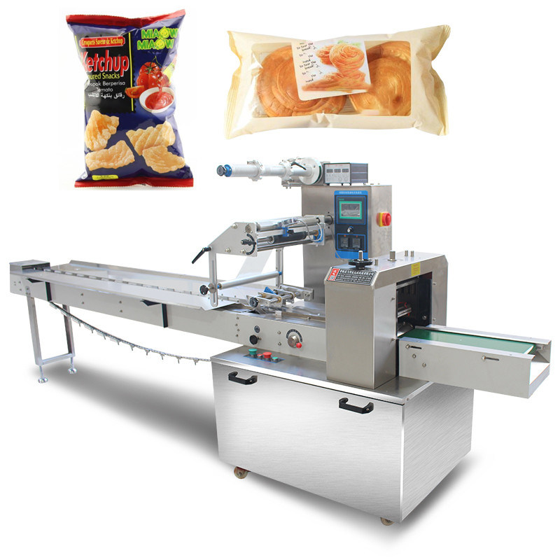 Automatische Orange Mango Grape Avocado Fruit Kissen Bag Wrapping Machine voor het verpakken