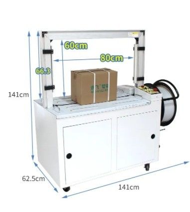 Volledig automatische bandmachine met CE-certificering Spanning 380V/220V Spanning 0-60kg