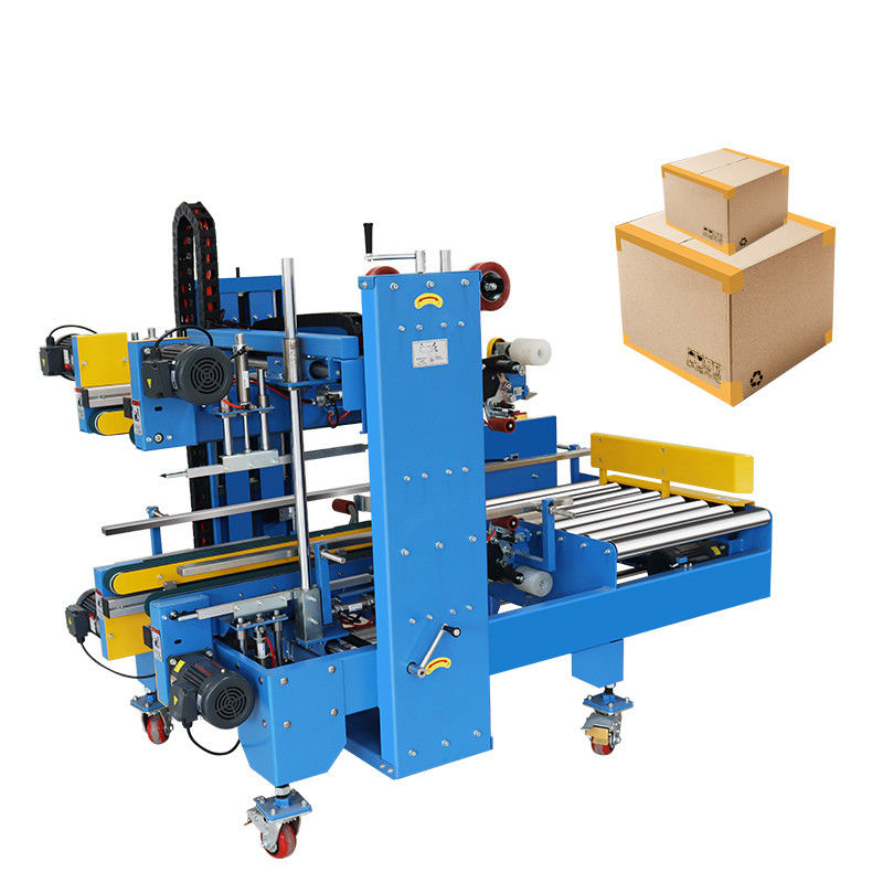 48/60/72mm Tape Size Carton Box Corner Sealing Machine voor 500 KG verpakking efficiëntie