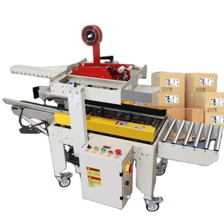 Links en rechts rijden kartonnen afdichtmachine voor verpakkingen Kartonhoogte 90-420mm