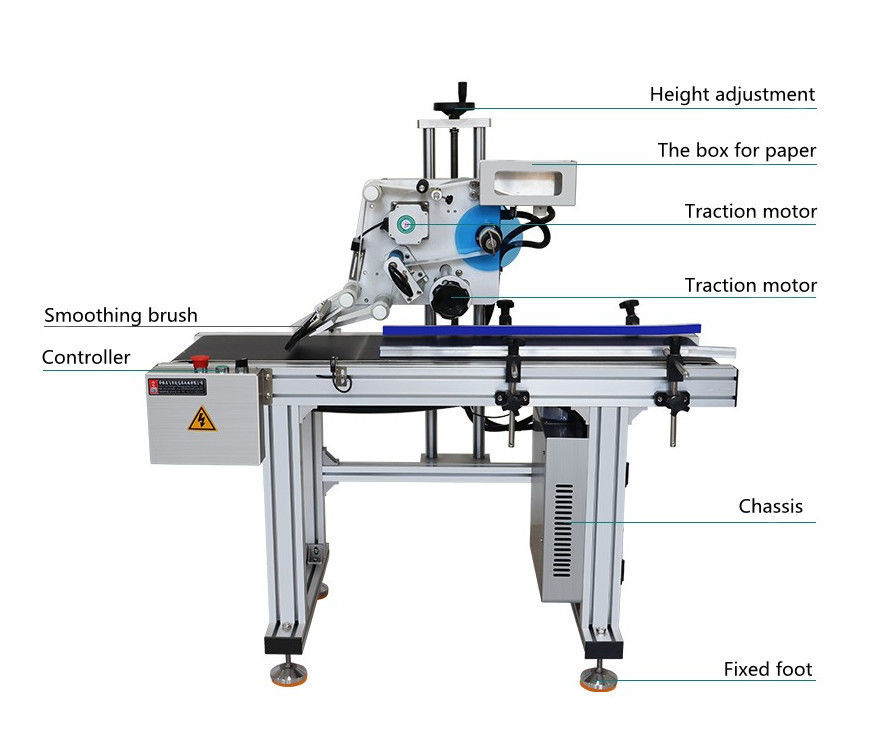 70 kg Volledig automatische kartonpaging-etiketteringsmachine voor express kartonnen verpakkingszak