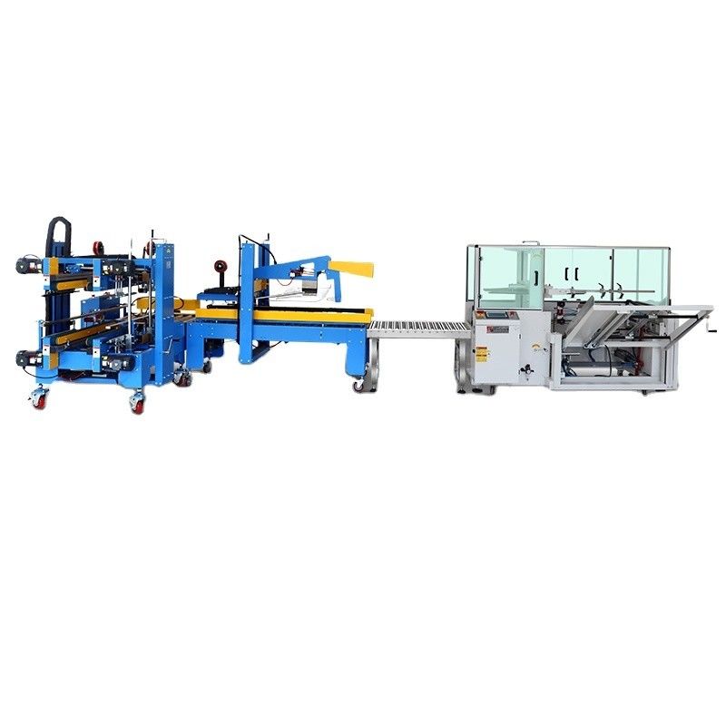 Automatische pneumatische doos-onderkassen oprichtingsmachine voor golfkartonverpakkingen