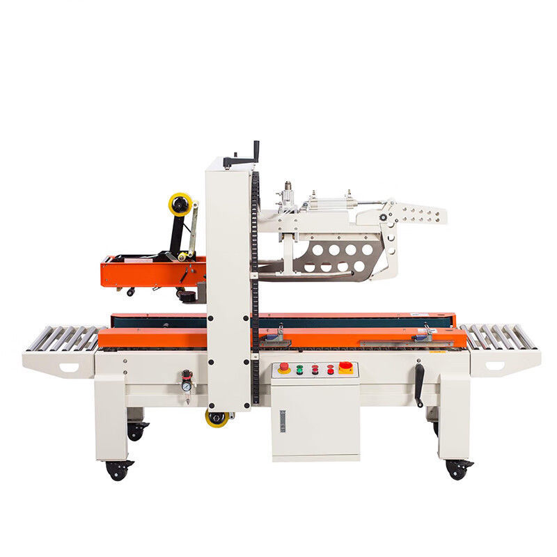Werktafel 600-700 mm Flappen vouwkarton verzegelmachine met 28m/min verzegelingssnelheid
