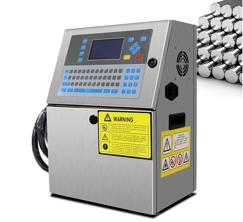 Kleine tekens inkjetprinter Injecteerdatum en codering voor flessen Verpakkingstype