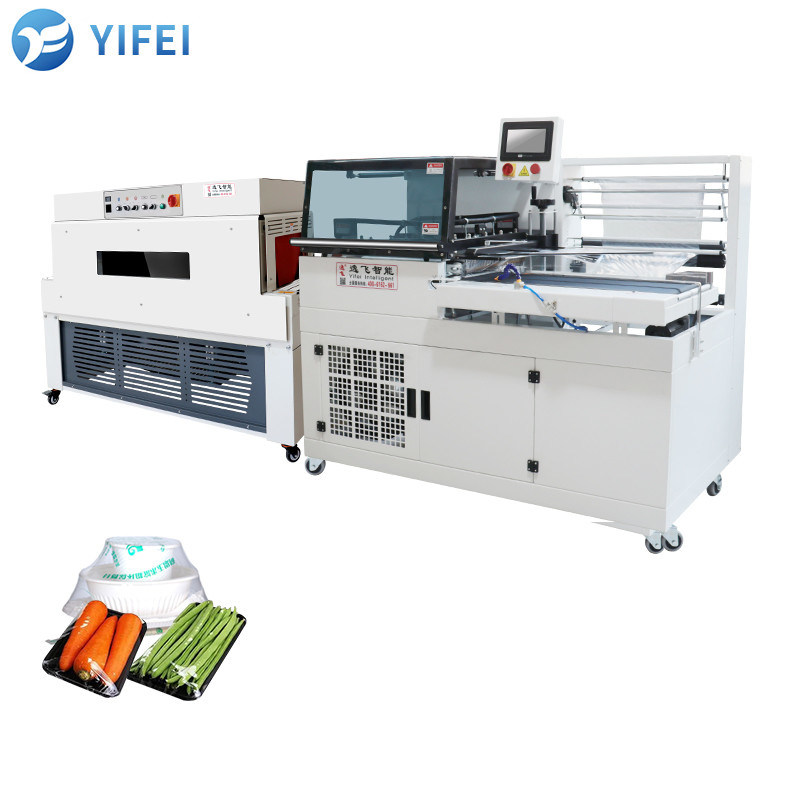 300 kg semi-automatische plastic film L bar afdichting en snijmachine voor energiewinning