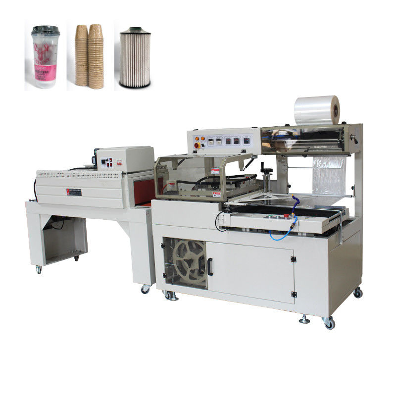 Volledig automatische PVC POF-zak zijdichting en krimpmachine snijmachine