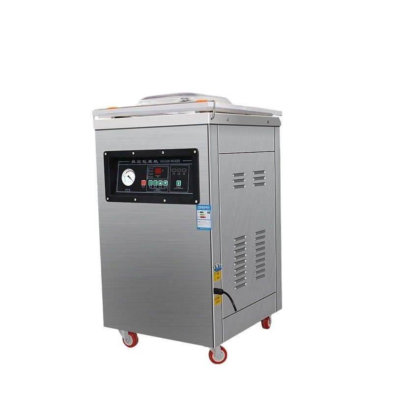 20m3/h Pompvermogen Floor type Vacuümverpakkingsmachine voor het conserveren van vlees, vis en kip