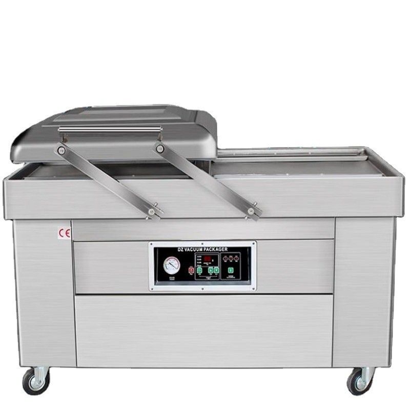 400*400*120 mm kamergrootte Vacuümverpakkingsmachine voor vlees- en groenteconservering