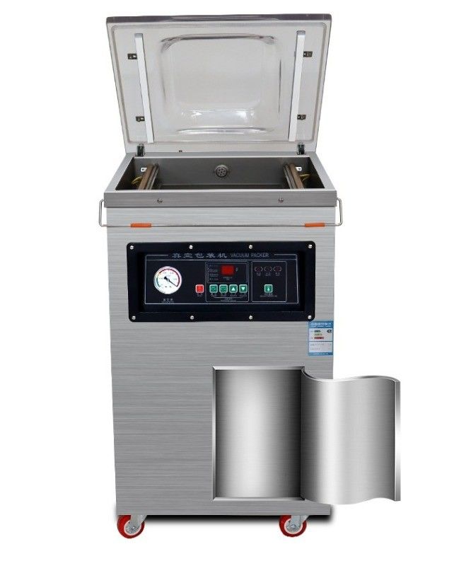 Halfautomatische commerciële voedingsmiddelen natte en droge zuigstofdichtmachine voor grote zak