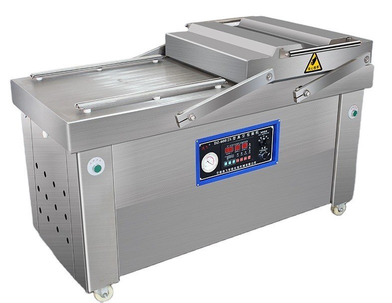 Gemakkelijk te bedienen DZ-700/2S Dubbelkamer Vacuum Sealer voor gedroogd fruit en bevroren pizza