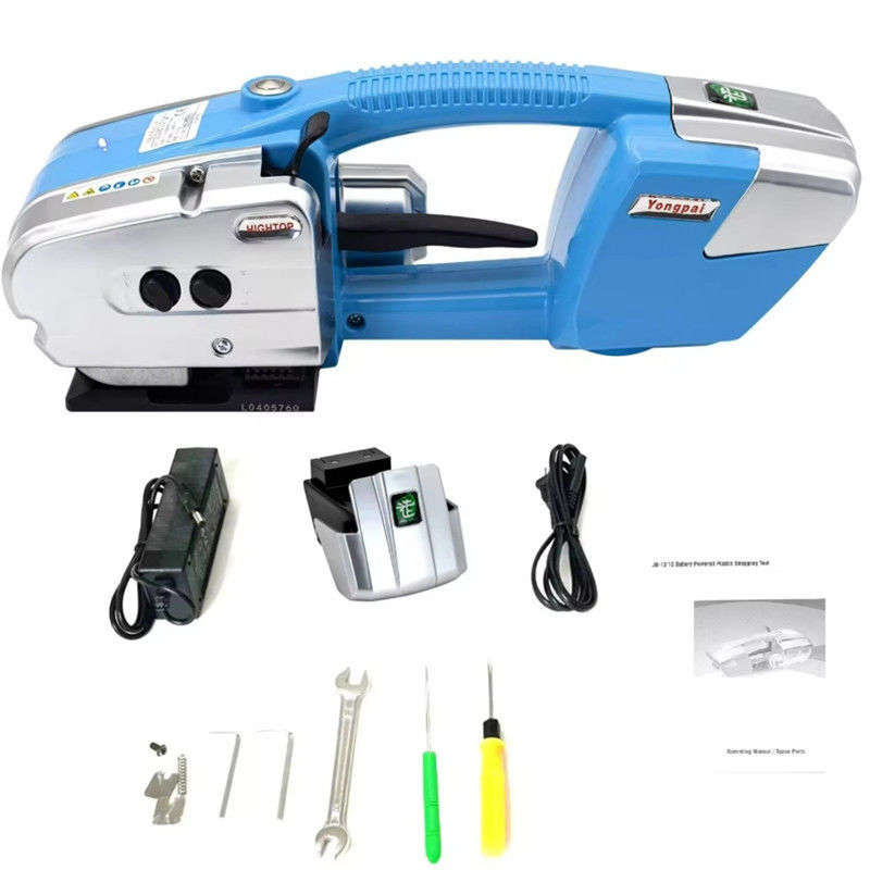 Voedingsmiddelenwinkel PET PP Verstelbare treksterkte Rijmmachine Handheld Rijmgereedschap