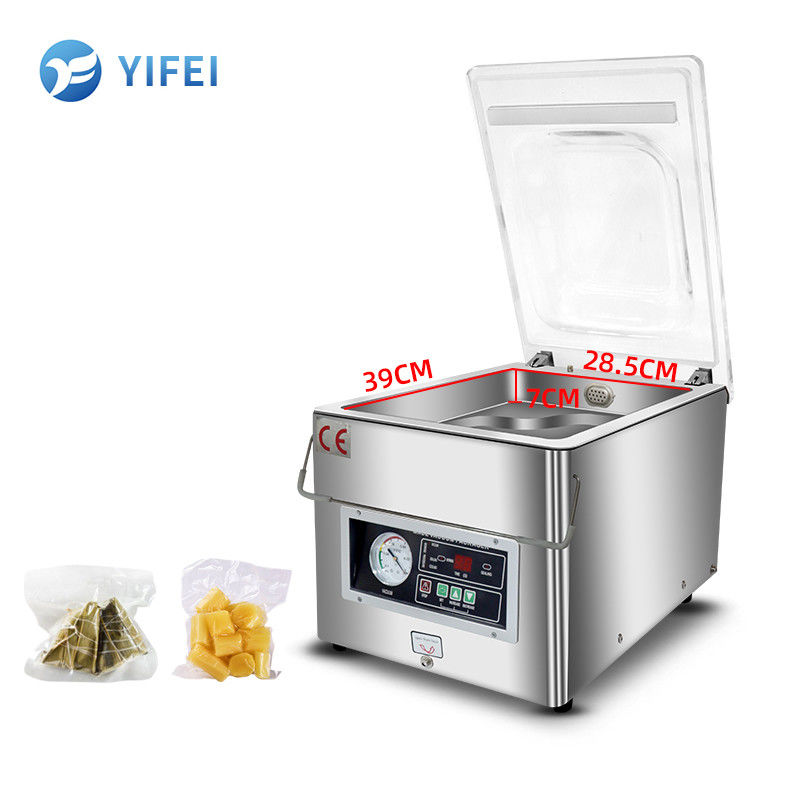 Automatische vacuümverzegelmachine voor voedselverpakkingsmachine L260*W320*H50mm Kamergrootte