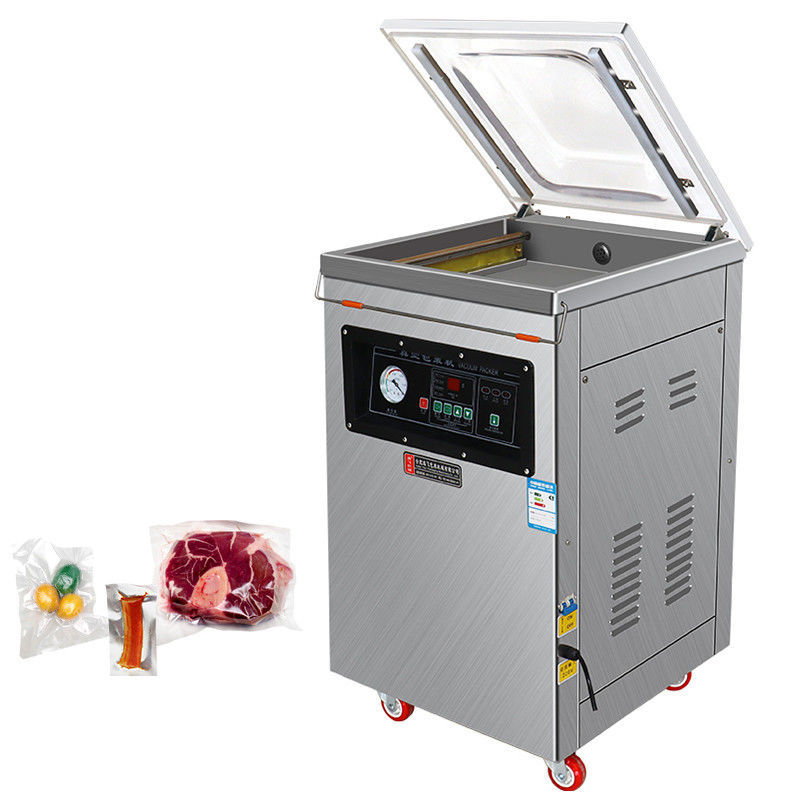 DZ-500 Industriële/huishoudelijke vacuümverzegelmachine voor vleeskamer Grootte 600*520*150mm