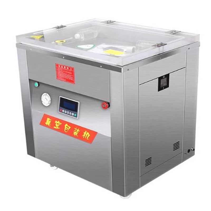 800W Afdichtingskracht Vacuümgepakte rijst Auto Shape Brick Vacuum Packing Machine voor rijst